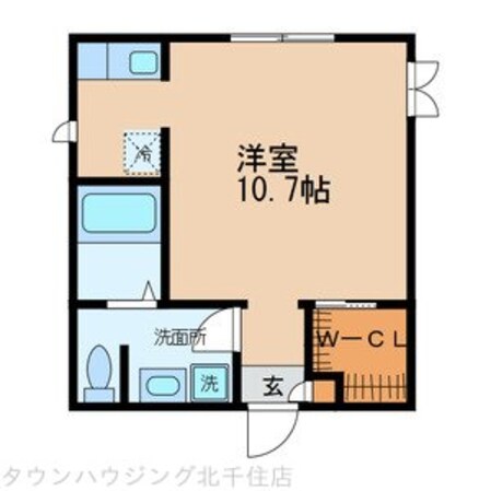 レジェンド西新井の物件間取画像